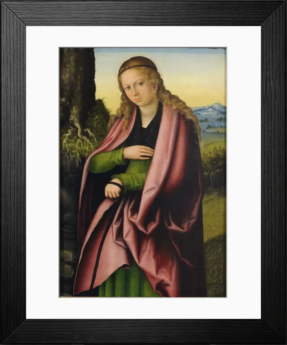 Framed Print : Saint Margaret, c. 1513 Framed Print : Saint Margaret, c. 1513