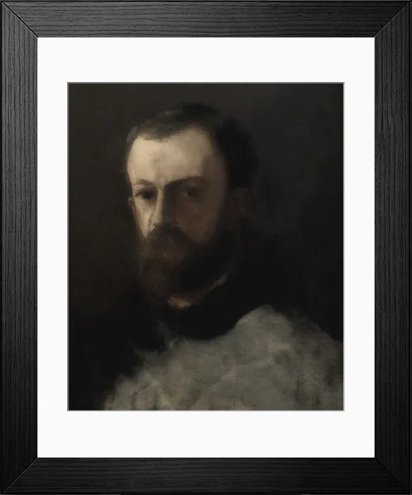 Framed Print : Self-Portrait, c. 1880 Framed Print : Self-Portrait, c. 1880