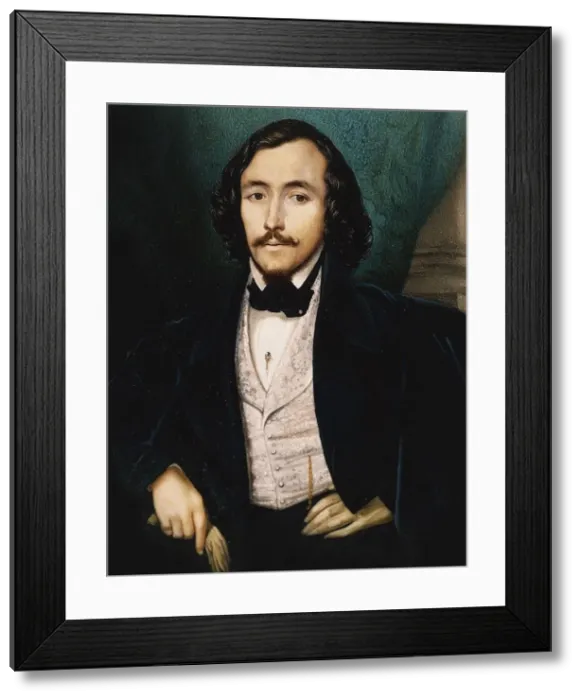 Framed Print : Portrait of the baritone Felice Varesi (1813-1889) Framed Print : Portrait of the baritone Felice Varesi (1813-1889)