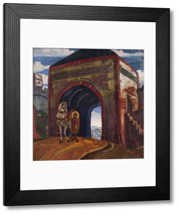 Framed Print : Saint Mercurius of Smolensk, 1919 Framed Print : Saint Mercurius of Smolensk, 1919