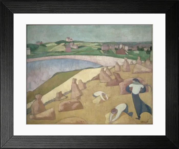 Framed Print : Harvest by the Sea Framed Print : Harvest by the Sea