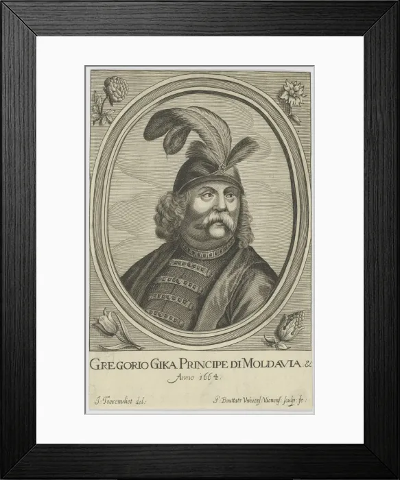 Framed Print : Grigore I Ghica (1628-1675), Prince of Wallachia Framed Print : Grigore I Ghica (1628-1675), Prince of Wallachia