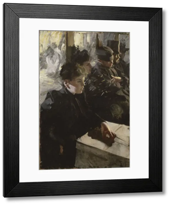 Framed Print : Omnibus. Found in the Collection of Nationalmuseum Stockholm Framed Print : Omnibus. Found in the Collection of Nationalmuseum Stockholm