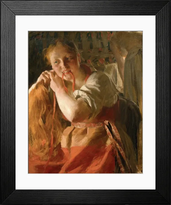 Framed Print : Margit. Found in the Collection of Zornmuseet, Mora Framed Print : Margit. Found in the Collection of Zornmuseet, Mora