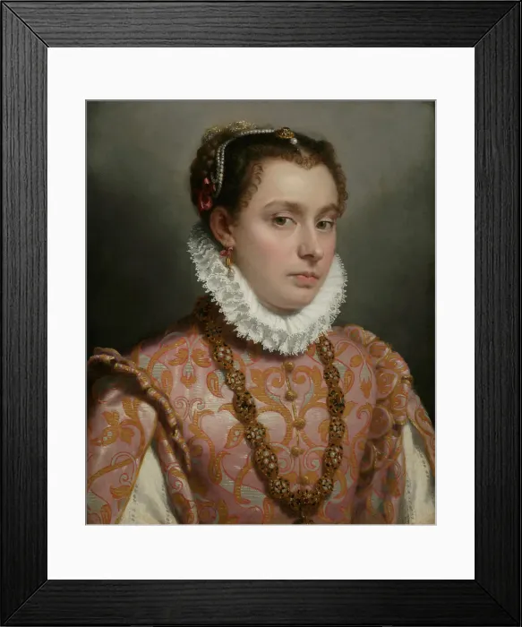 Framed Print : Portrait of a Young Lady Framed Print : Portrait of a Young Lady