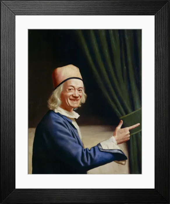 Framed Print : Self-Portrait Laughing Framed Print : Self-Portrait Laughing