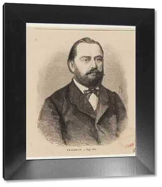 Portrait of the tenor Gaetano Fraschini (1816-1887), the first Zamoro in the opera Alzira by Giusepp