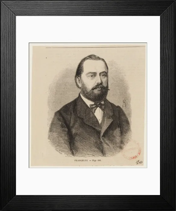 Framed Print : Portrait of the tenor Gaetano Fraschini (1816-1887), the first Zamoro in the opera Alzira by Giusepp Framed Print : Portrait of the tenor Gaetano Fraschini (1816-1887), the first Zamoro in the opera Alzira by Giusepp