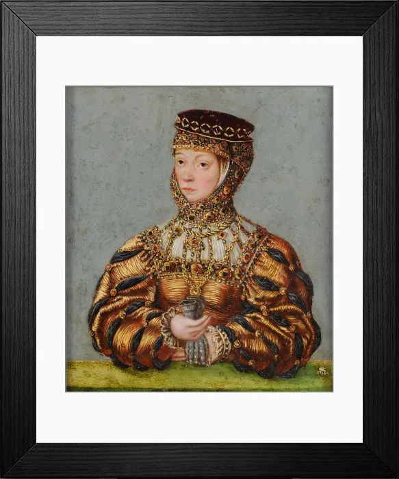 Framed Print : Portrait of Barbara Radziwill (1520-1551), Queen of Poland and Grand Duchess of Lithuania, c. 1565 Framed Print : Portrait of Barbara Radziwill (1520-1551), Queen of Poland and Grand Duchess of Lithuania, c. 1565