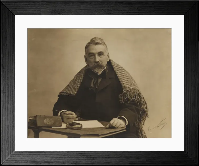 Framed Print : Portrait of Stephane Mallarme (1842-1898), 1895 Framed Print : Portrait of Stephane Mallarme (1842-1898), 1895