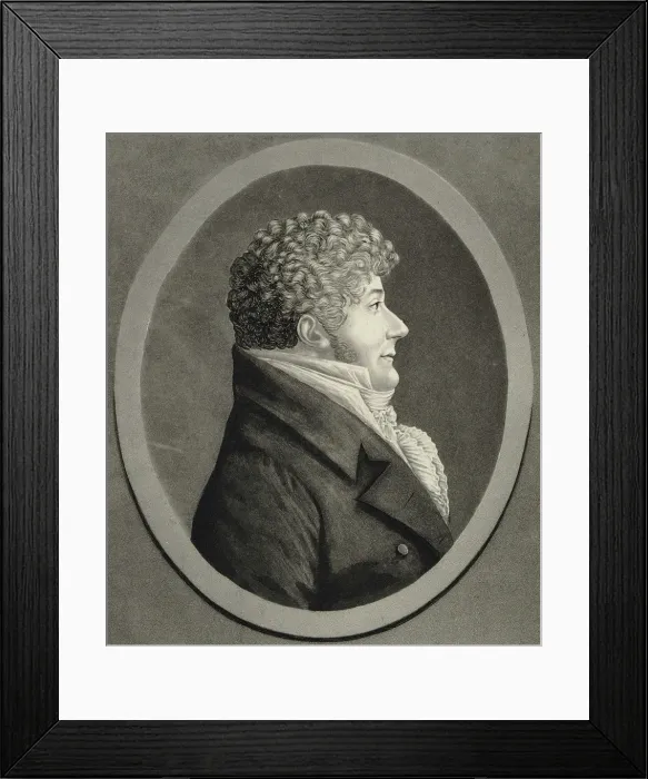 Framed Print : Portrait of Ferdinando Paer (1771-1839), 1809 Framed Print : Portrait of Ferdinando Paer (1771-1839), 1809