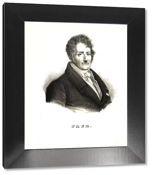 Portrait of Ferdinando Paer (1771-1839), c. 1830