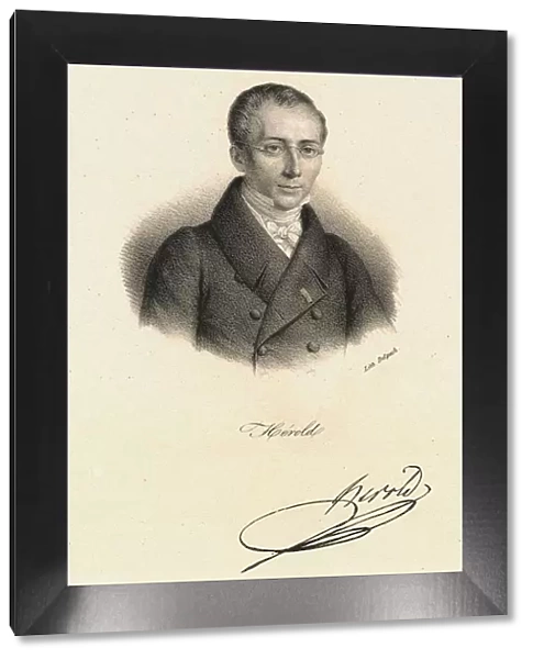 Portrait of Ferdinand Herold (1791-1833), ca 1820