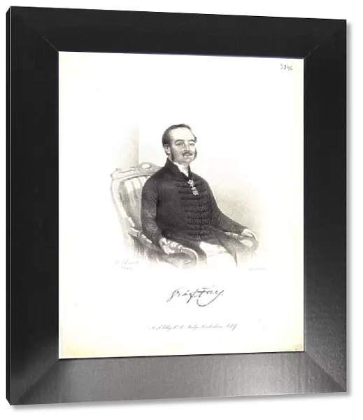 Portrait of Istvan Fay (1809-1862), 1844