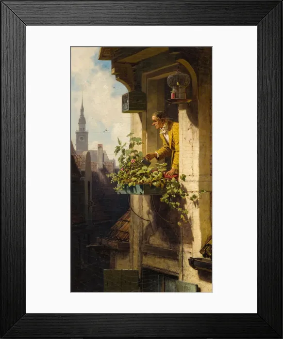 Framed Print : The Garret I, 1848-1849 Framed Print : The Garret I, 1848-1849