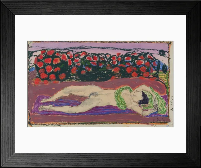 Framed Print : The Desire, c. 1906