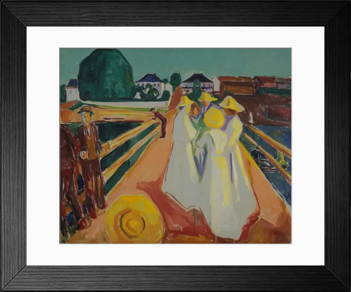 Framed Print : The Women on the Bridge, 1934-1940 Framed Print : The Women on the Bridge, 1934-1940