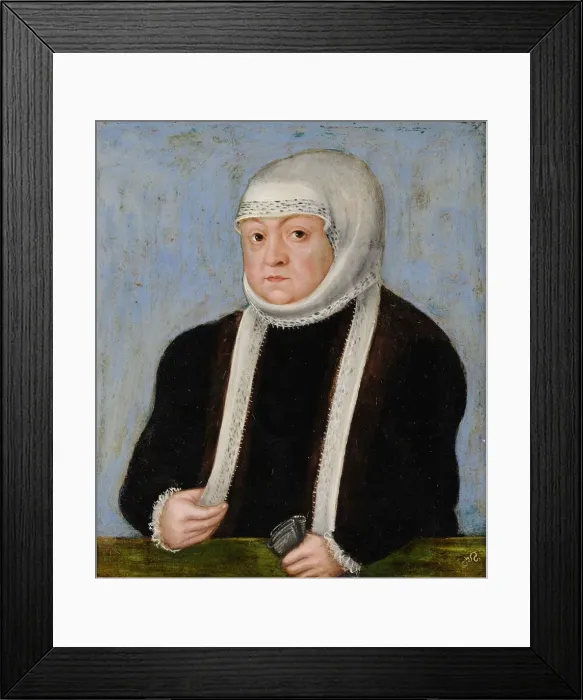 Framed Print : Portrait of Bona Sforza (1494-1557), Queen of Poland, c. 1565 Framed Print : Portrait of Bona Sforza (1494-1557), Queen of Poland, c. 1565