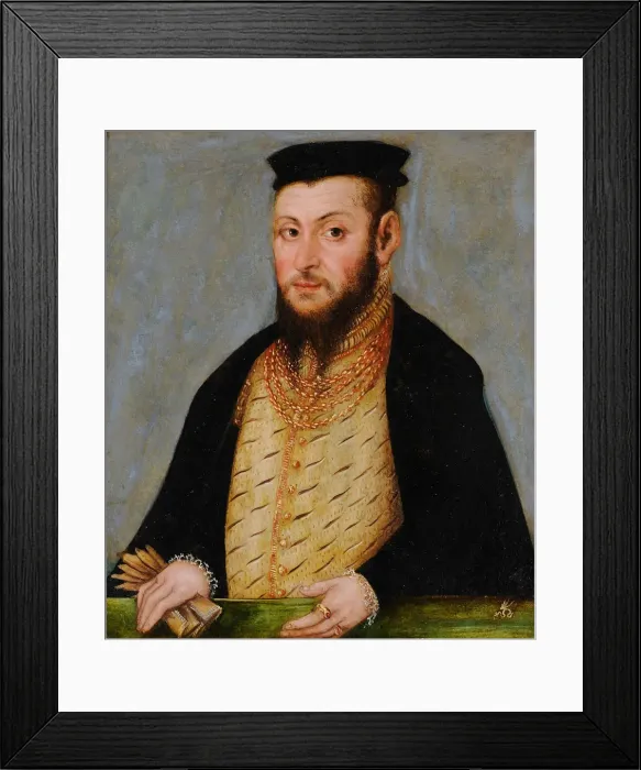 Framed Print : Portrait of Sigismund II Augustus (1520-1572), King of Poland, c. 1565 Framed Print : Portrait of Sigismund II Augustus (1520-1572), King of Poland, c. 1565