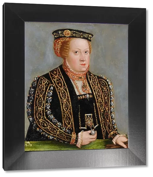 Portrait of Catherine of Austria (1533-1572), Queen of Poland, c. 1565
