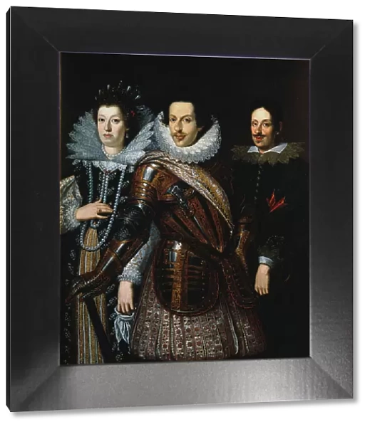 Maria Maddalena of Austria (1587-1631), Cosimo II de Medici (1590-1621) and Ferdinando II de Medic