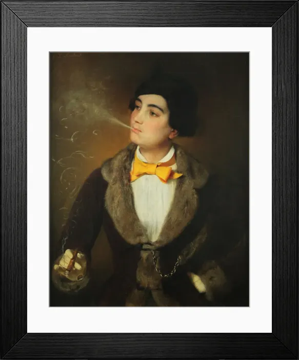 Framed Print : The Emancipated One. Portrait of Louise Aston (1814-1871), c. 1847 Framed Print : The Emancipated One. Portrait of Louise Aston (1814-1871), c. 1847