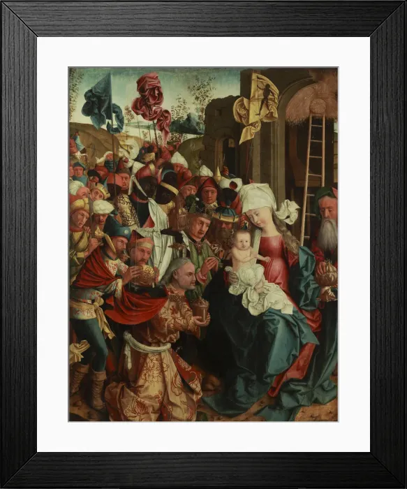Framed Print : The Adoration of the Magi, c. 1497 Framed Print : The Adoration of the Magi, c. 1497