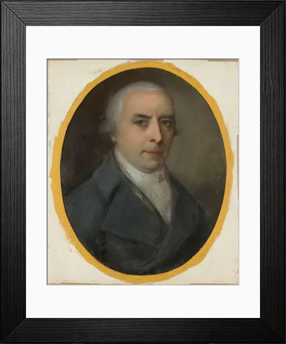 Framed Print : Portrait of August Joseph Pechwell (1757-1811), 1800-1811 Framed Print : Portrait of August Joseph Pechwell (1757-1811), 1800-1811