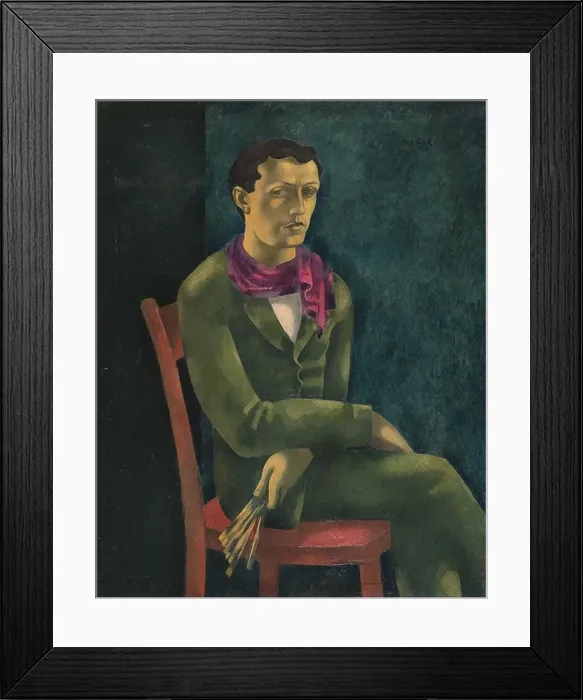 Framed Print : Self-Portrait, 1916 Framed Print : Self-Portrait, 1916