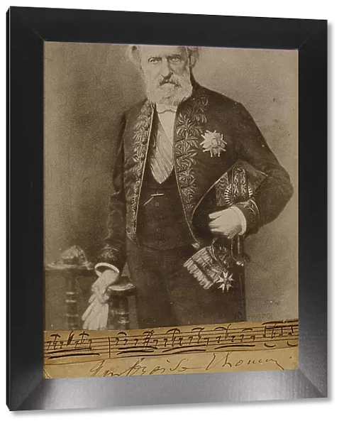 Portrait of the composer Ambroise Thomas (1811-1896), 1890s