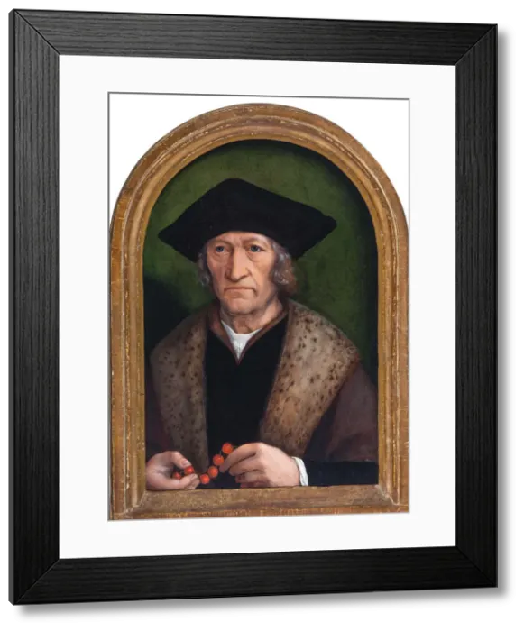 Framed Print : Portrait of a Man, c. 1520 Framed Print : Portrait of a Man, c. 1520