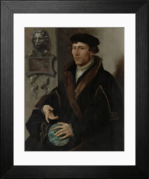 Framed Print : Portrait of Gemma Frisius (1508-1555), ca. 1540-1545 Framed Print : Portrait of Gemma Frisius (1508-1555), ca. 1540-1545