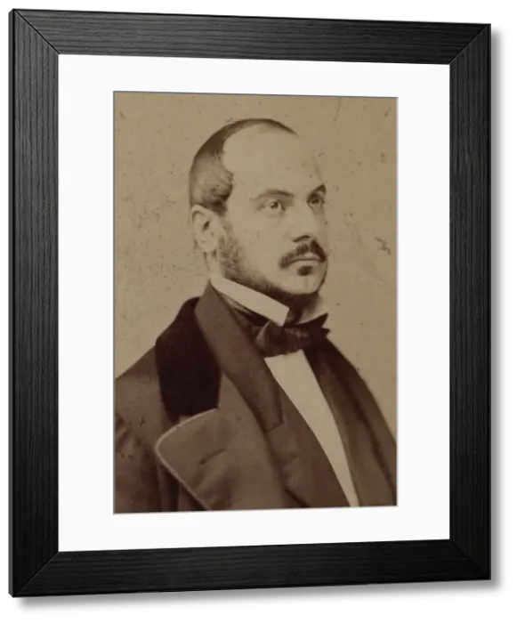 Framed Print : Portrait of the composer Jean-Baptiste Arban (1825-1889), 1880s Framed Print : Portrait of the composer Jean-Baptiste Arban (1825-1889), 1880s