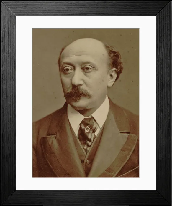 Framed Print : Portrait of the composer Luigi Arditi (1822-1903), 1875 Framed Print : Portrait of the composer Luigi Arditi (1822-1903), 1875