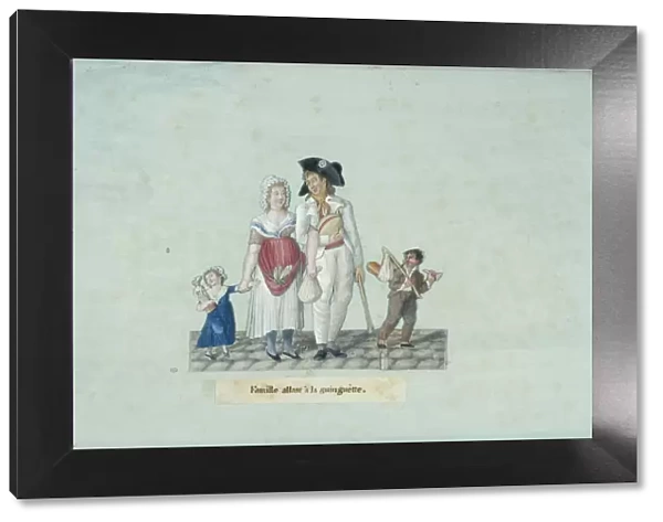 Family going to the tavern, c. 1793