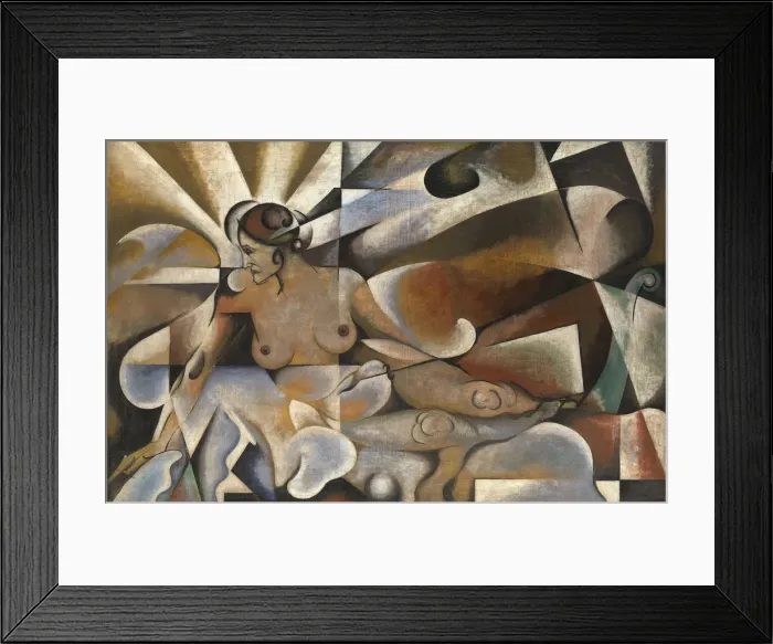 Framed Print : Femme Cubiste, c. 1920 Framed Print : Femme Cubiste, c. 1920
