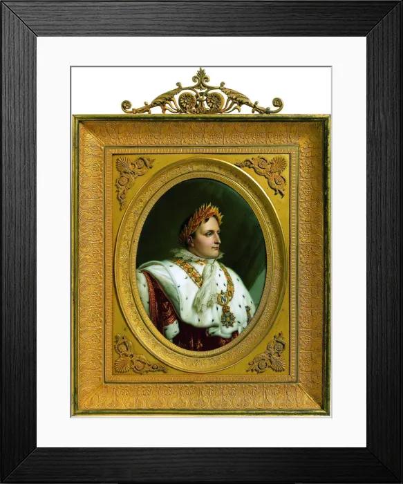 Framed Print : Portrait of Emperor Napoleon I Bonaparte (1769-1821) Framed Print : Portrait of Emperor Napoleon I Bonaparte (1769-1821)