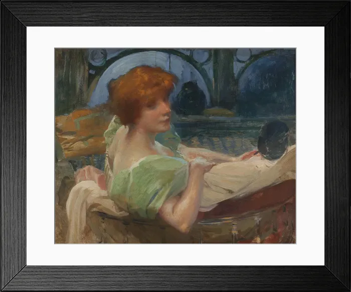 Framed Print : Portrait of Madame Georges Rodenbach Framed Print : Portrait of Madame Georges Rodenbach