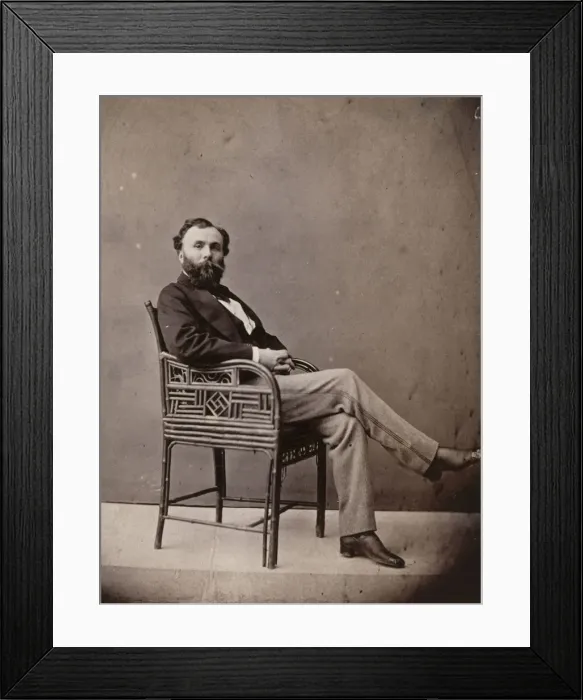 Framed Print : Portrait of Gustave Moreau (1826-1898), 1876 Framed Print : Portrait of Gustave Moreau (1826-1898), 1876