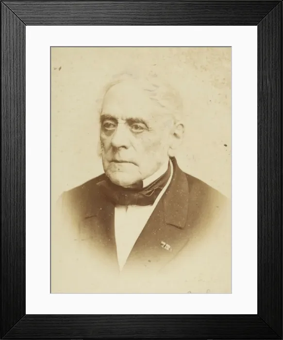 Framed Print : Portrait of the composer Daniel-Francois-Esprit Auber (1782-1871) Framed Print : Portrait of the composer Daniel-Francois-Esprit Auber (1782-1871)