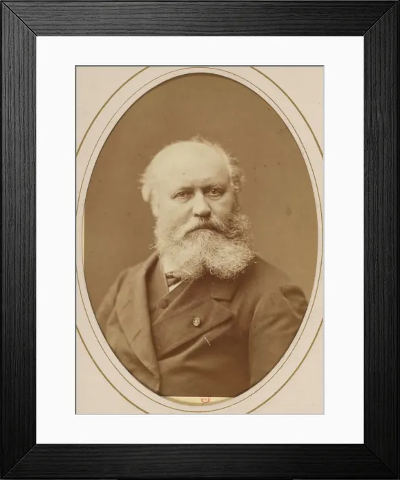 Framed Print : Portrait of the composer Charles Gounod (1818-1893) Framed Print : Portrait of the composer Charles Gounod (1818-1893)