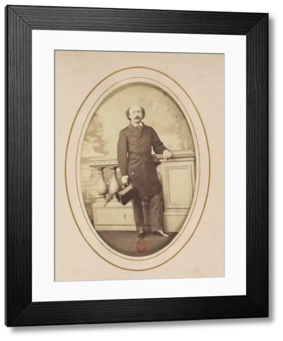 Framed Print : Portrait of the composer Luigi Arditi (1822-1903) Framed Print : Portrait of the composer Luigi Arditi (1822-1903)