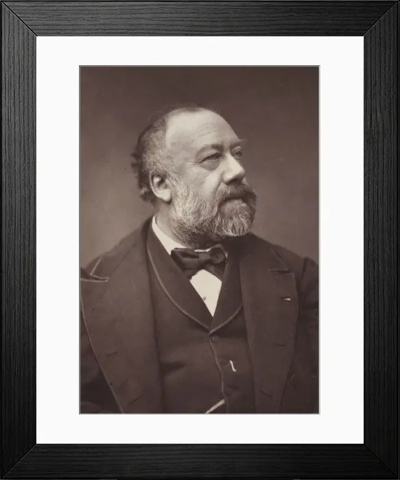Framed Print : Portrait of the Chansonnier Gustave Nadaud (1820-1893) Framed Print : Portrait of the Chansonnier Gustave Nadaud (1820-1893)