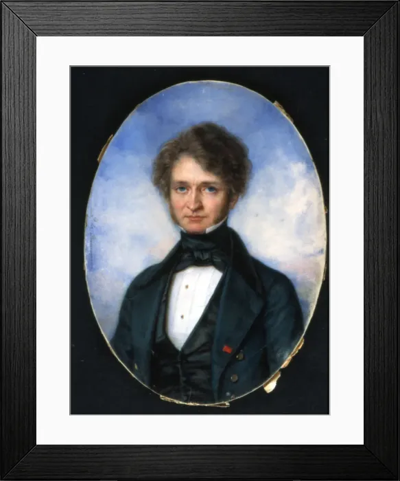 Framed Print : Portrait of the composer Hector Berlioz (1803-1869), 1840 Framed Print : Portrait of the composer Hector Berlioz (1803-1869), 1840