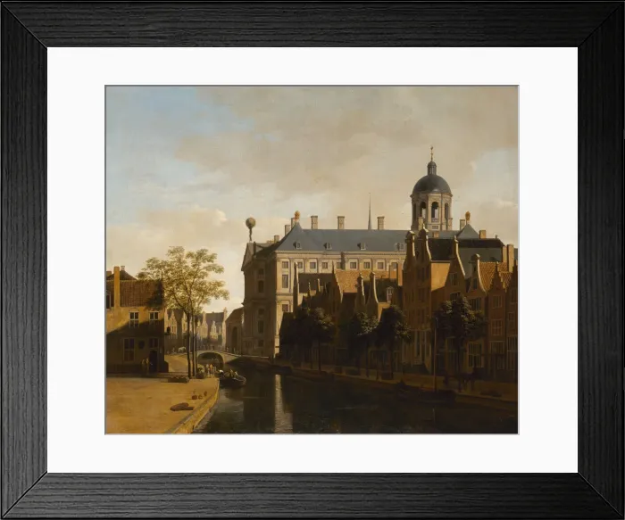 Framed Print : View of the Ratshuis in Amsterdam, 1670 Framed Print : View of the Ratshuis in Amsterdam, 1670