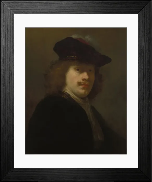 Framed Print : Self-Portrait, c. 1640 Framed Print : Self-Portrait, c. 1640