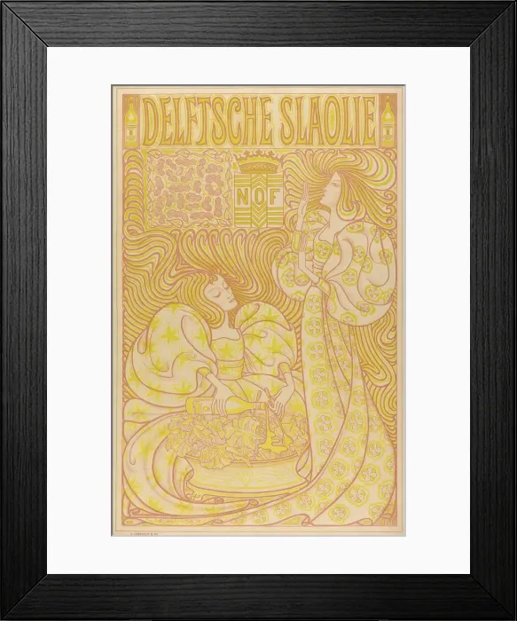Framed Print : Poster for Loten van de Nationale tentoonstelling van vrouwenarbeid, 1898 Framed Print : Poster for Loten van de Nationale tentoonstelling van vrouwenarbeid, 1898