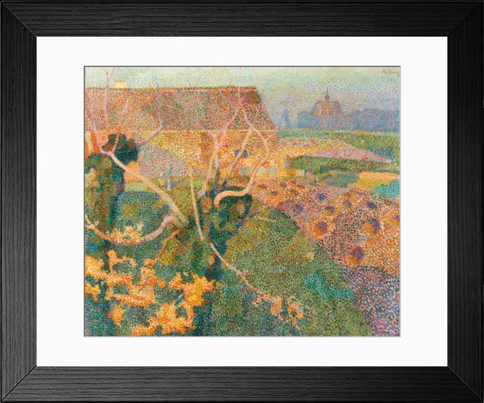 Framed Print : Two Willows (November Sun), 1889 Framed Print : Two Willows (November Sun), 1889