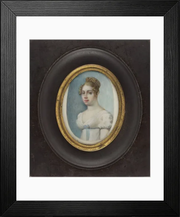 Framed Print : Portrait of Joanna Grudzinska (1795-1831), 1820 Framed Print : Portrait of Joanna Grudzinska (1795-1831), 1820