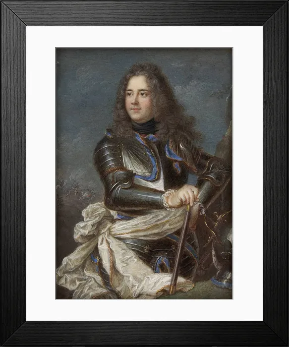 Framed Print : Louis Charles Armand Fouquet, Chevalier de Belle-Isle (1693 -1747), 1740 Framed Print : Louis Charles Armand Fouquet, Chevalier de Belle-Isle (1693 -1747), 1740